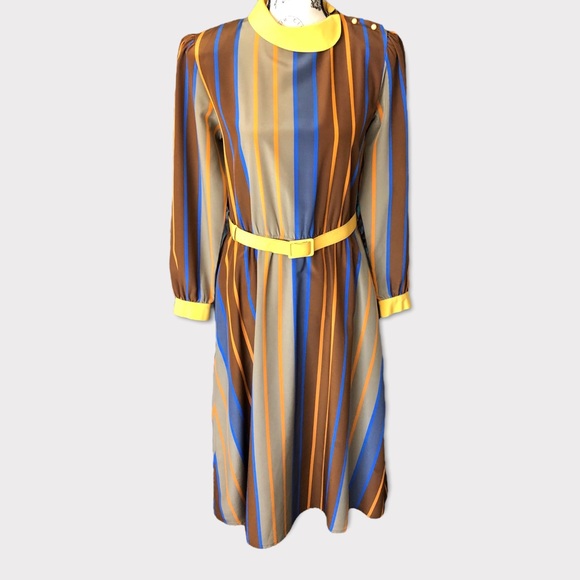 Vintage Long Dress | Womenβs 8 Large - Picture 2 of 8